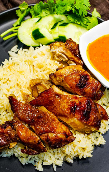 Roasted Chicken Butter Rice